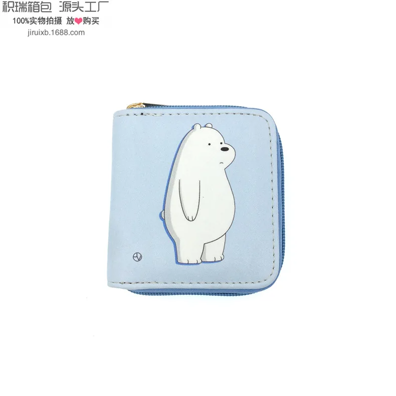29short purse Мультяшный кожаный кошелек на молнии для девочек, кошелек для монет, медведь, кот, арбуз, фрукты, летняя женская модная сумка для денег, дамские смарт-кошельки для карт - Цвет: 29short purse