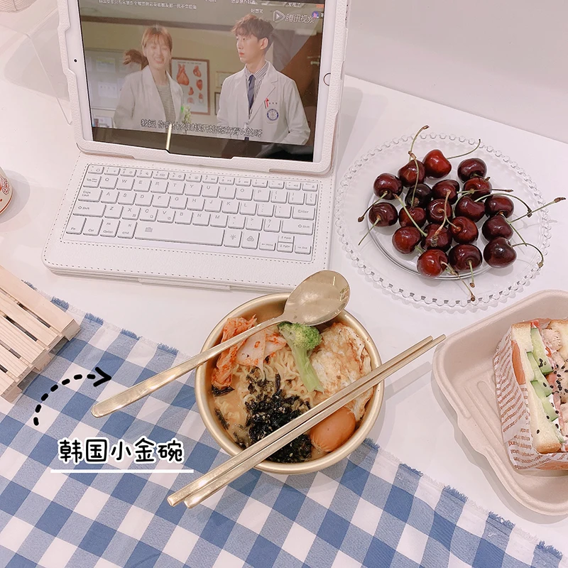 

Посуда Xiaojin, миска для соуса, риса, кимчи, риса, вина, лапши быстрого приготовления, металлическая миска