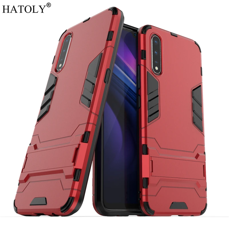 For Vivo iQOO Neo Case Rubber Robot Armor TPU PC Shell Hard Back Phone Cover for Vivo iQOO Neo Protective Case for Vivo iQOO Neo