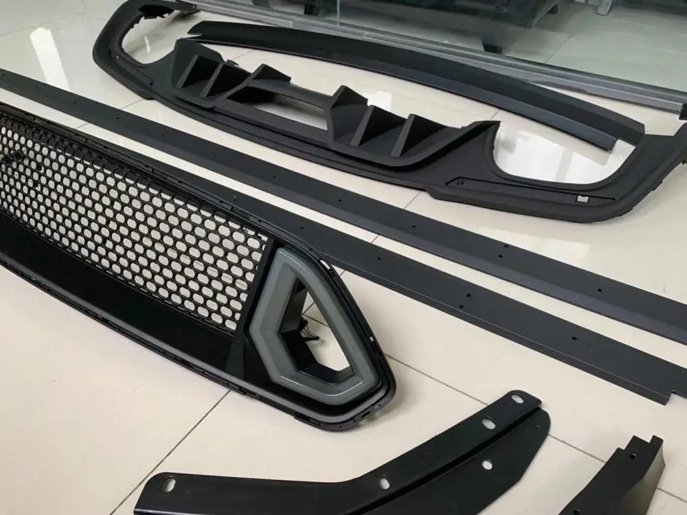 Автомобильный набор для всего тела Ford Mustang 2018 2019 2020 Bodykits передний бампер