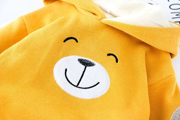 

Winter Fashion Baby Boys Girls Clothes Children Thick Cotton Hoodies Overalls 2Pcs/sets Toddler Costume Infant Kids Tracksuits