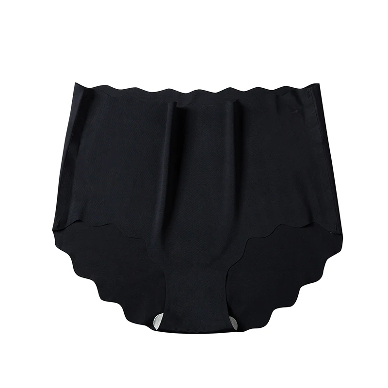 Трусики женские бесшовные однотонные с высокой посадкой 1 шт. | Женская одежда