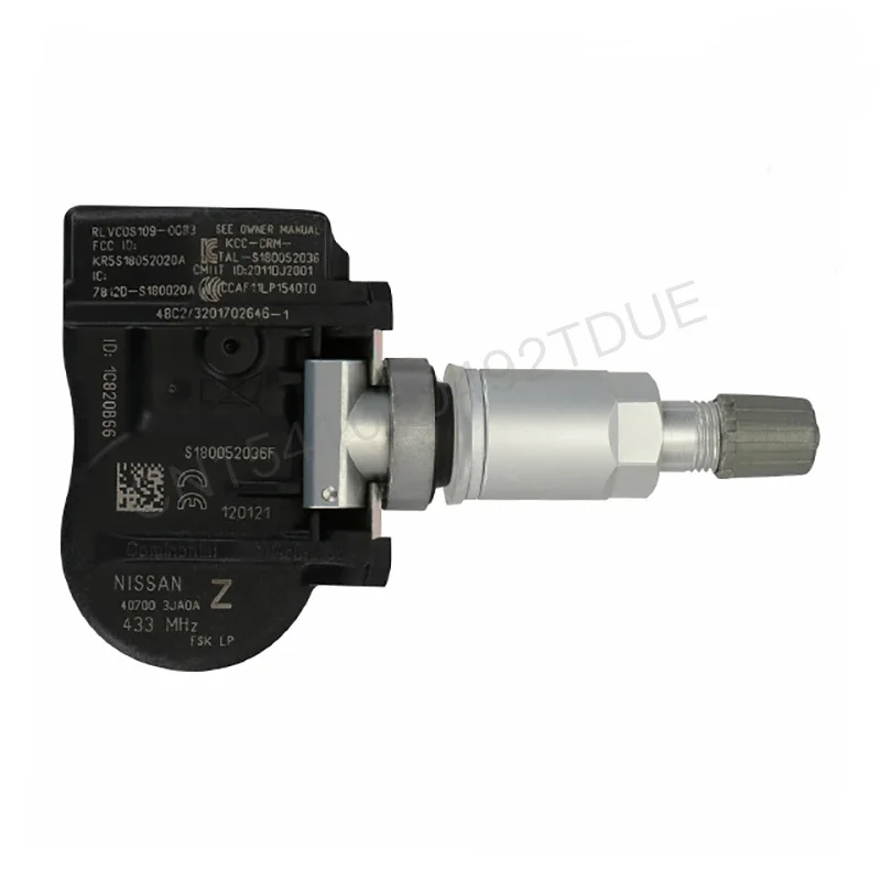 

Датчик давления в шинах TPMS 40700-3JA0B, 433 МГц, 4 шт.