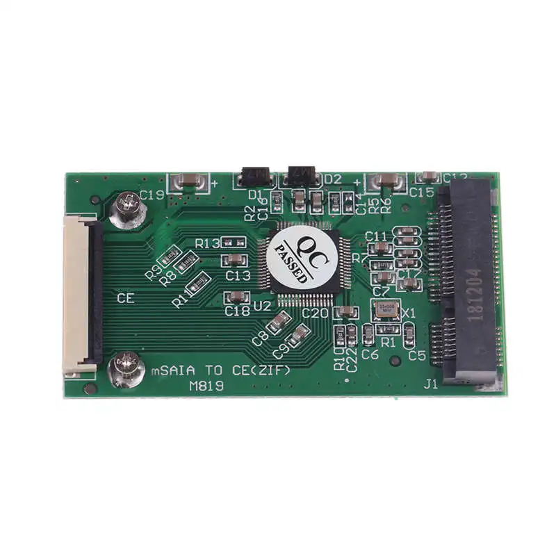 Мини Msata Pci E 1 8 дюйма Ssd до 40 Pin Zif Ce кабельного адаптера конвертера карты|Платы