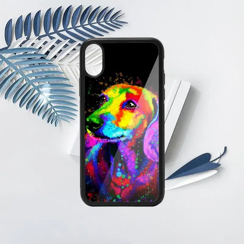 

Dachshund Silhouette Dog Phone Case TPU For iPhone X XR XS 11 12 mini Pro MAX 6 6S 7 8 Plus SE 2020