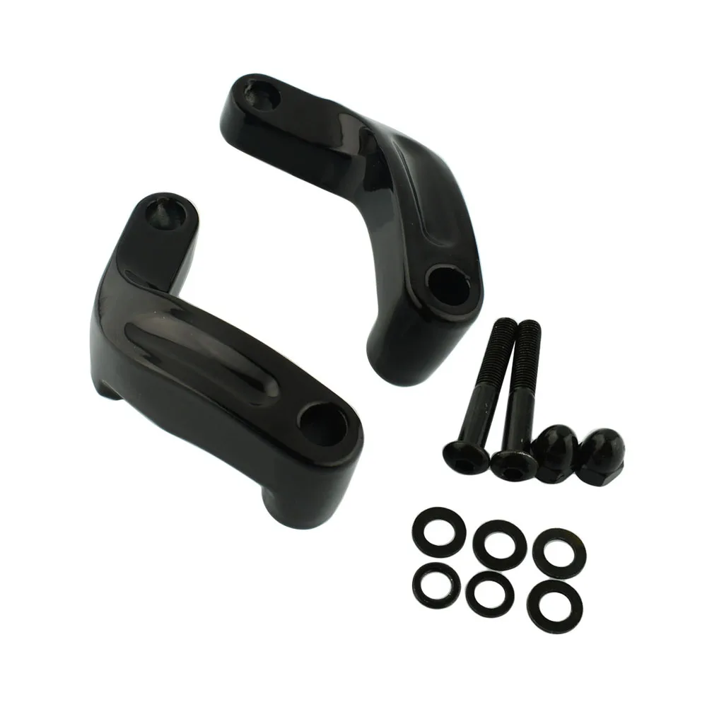 Черный удлинитель для зеркала мотоцикла переходник установки на зеркало