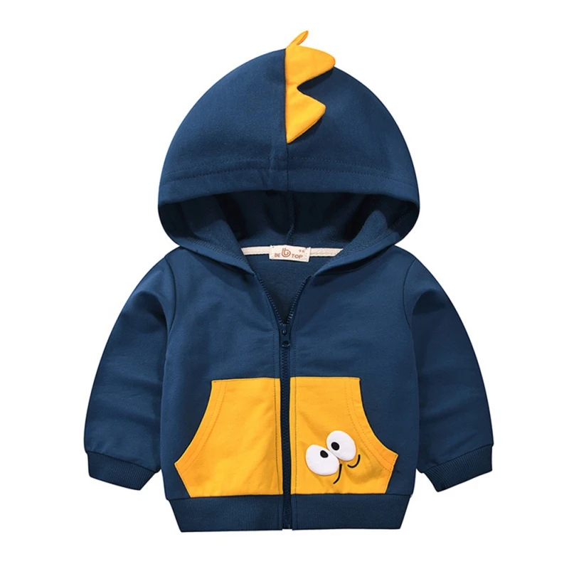 Children Autumn Winter Hoodies Cute Cartoon Jacket Coat Boy Zipper Sweatshirt Toddler Kids Outwear Clothing |