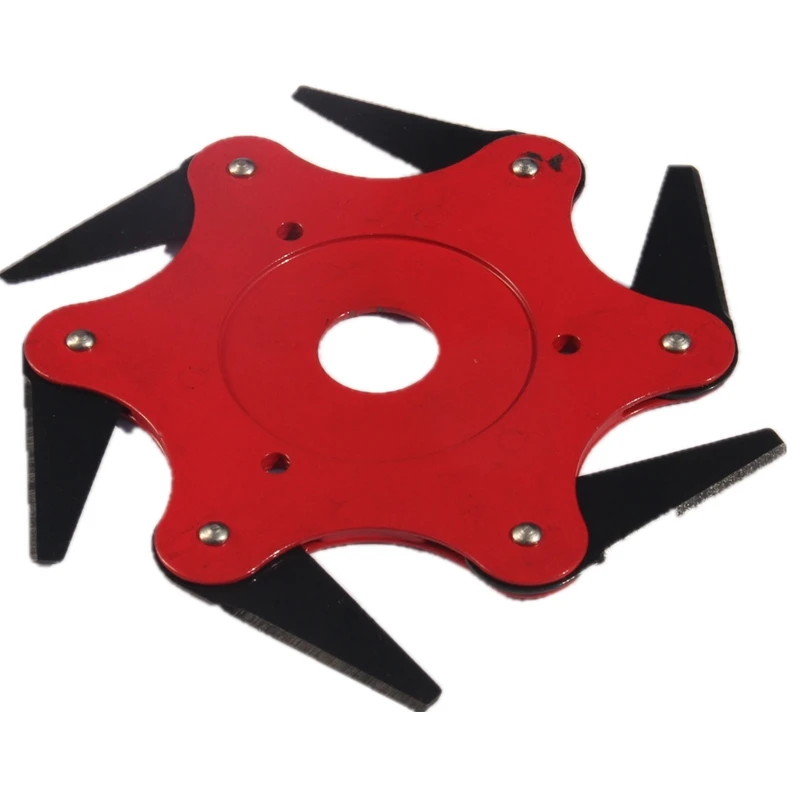 Универсальная Головка триммера с 6 лезвиями для газонокосилки триммер травы