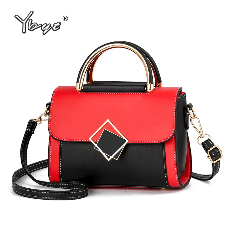 

YBYT fashion women small shoulder flap bag sequined patchwork leather luxury handbags hotsale crossbody messenger bags for women