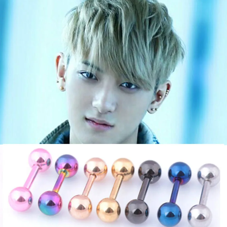 Маленькие женские и мужские серьги гвоздики Victory в стиле знаменитостей для ушей