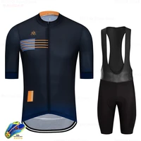 men pro team rx summer cycling jersey mtb bicycle jersey bike uniform cycling bib pants set ropa ciclismo triathlon set