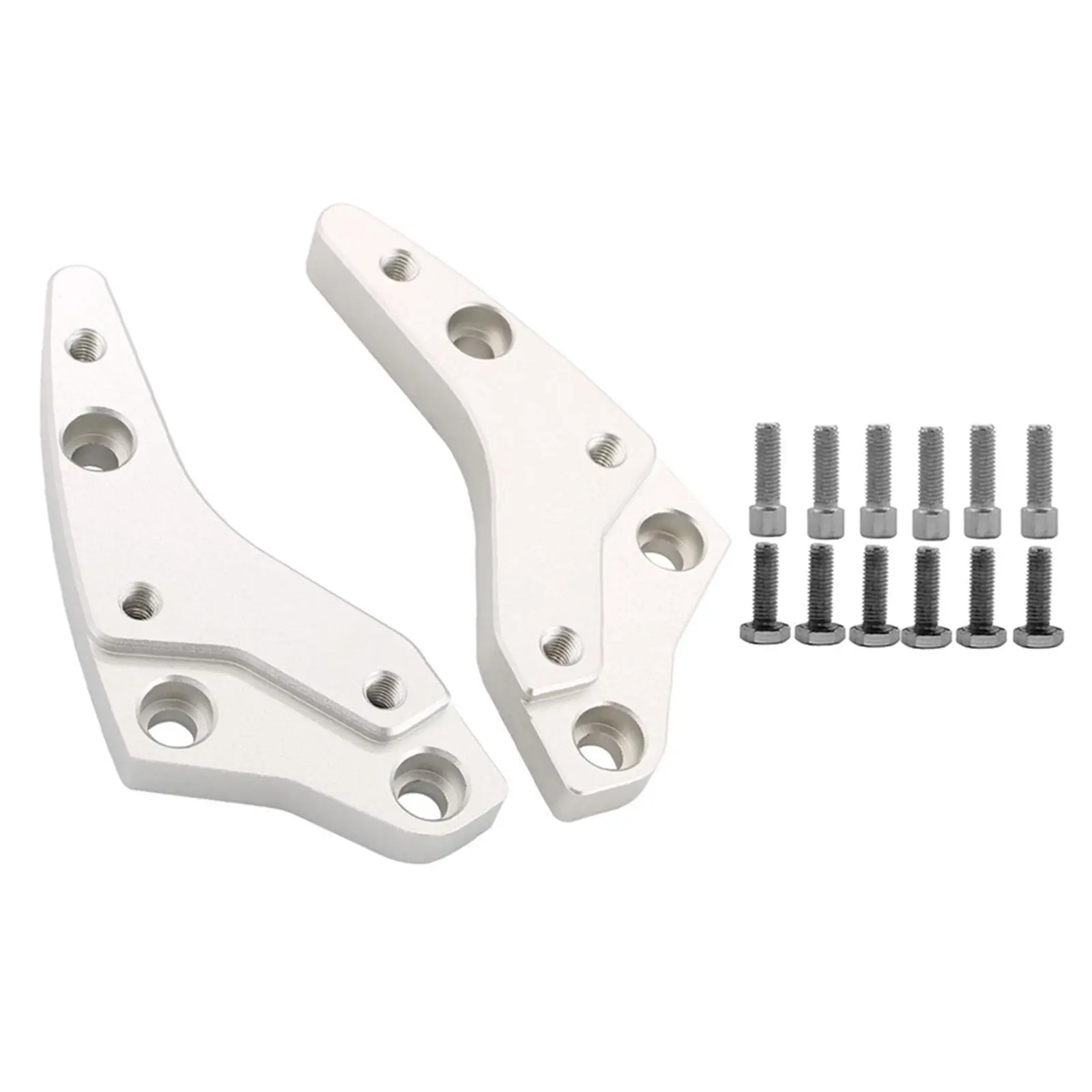 

Motorcycle Handlebar Riser Relocation Mounts Extension Bracket Kit 0.7" Height up Adapters For BMW K1600GT K1600GTL 2012-2019