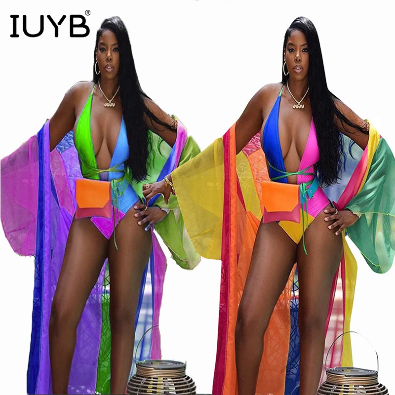 IUYB/весна 2019 хит продаж новый сексуальный пляжный дизайн комплект из 2 предметов