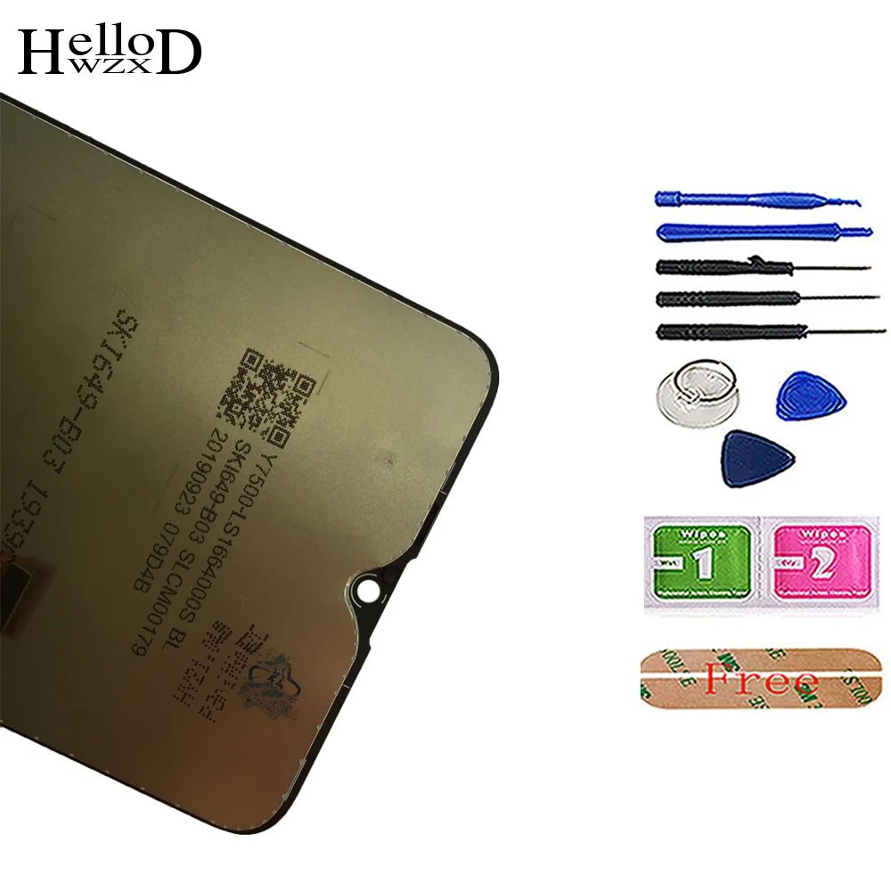 

6.5" LCD Display For Samsung Galaxy A20s SM-A207F SM-A207G LCD Display With Touch Screen Digitizer Panel Sensor Frame Tools