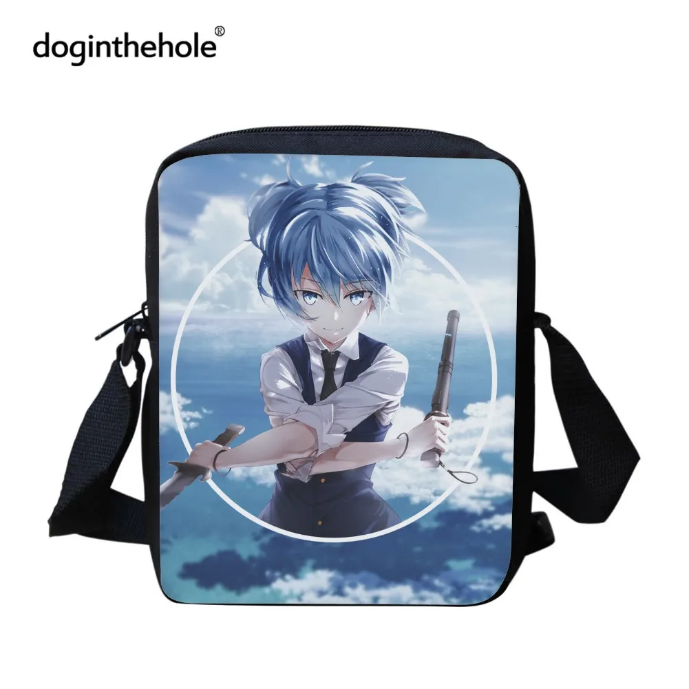 

Doginthehole Exquisite Anime Assassination Classroom Unisex Cartoon Nagisa Phone Crossbody Bag Fairish Boys Girls Messenger Bags