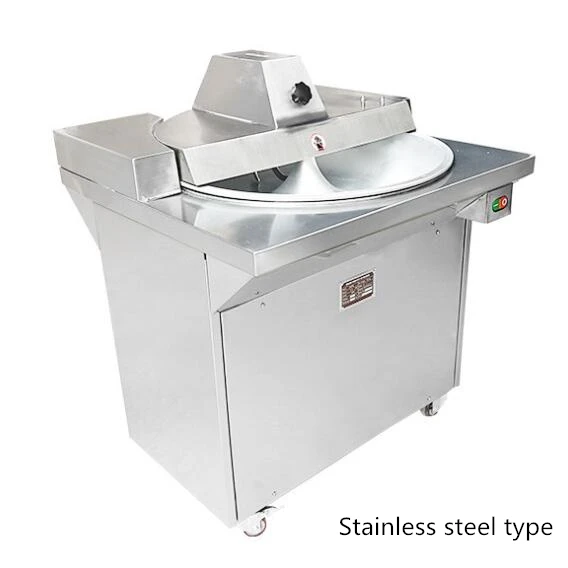80kg/h output capacity vegetable bowl cutter machine meat mix mincer shallot onion dicing | Бытовая техника