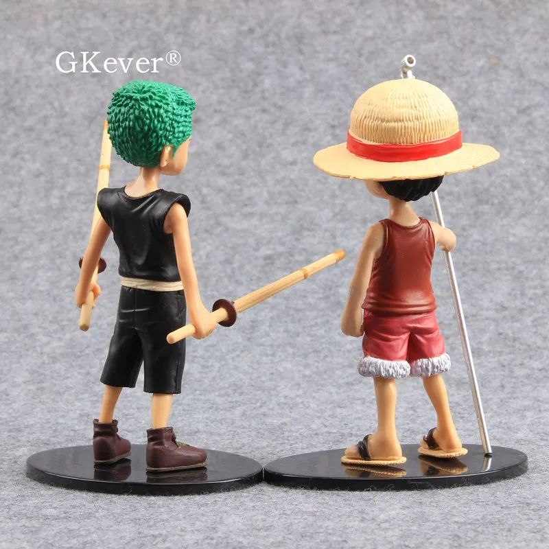 Игрушечные фигурки Luffy Nami Robin Zoro Sanji Chopper Usopp Brook Franky Pirates ПВХ модель подарок для