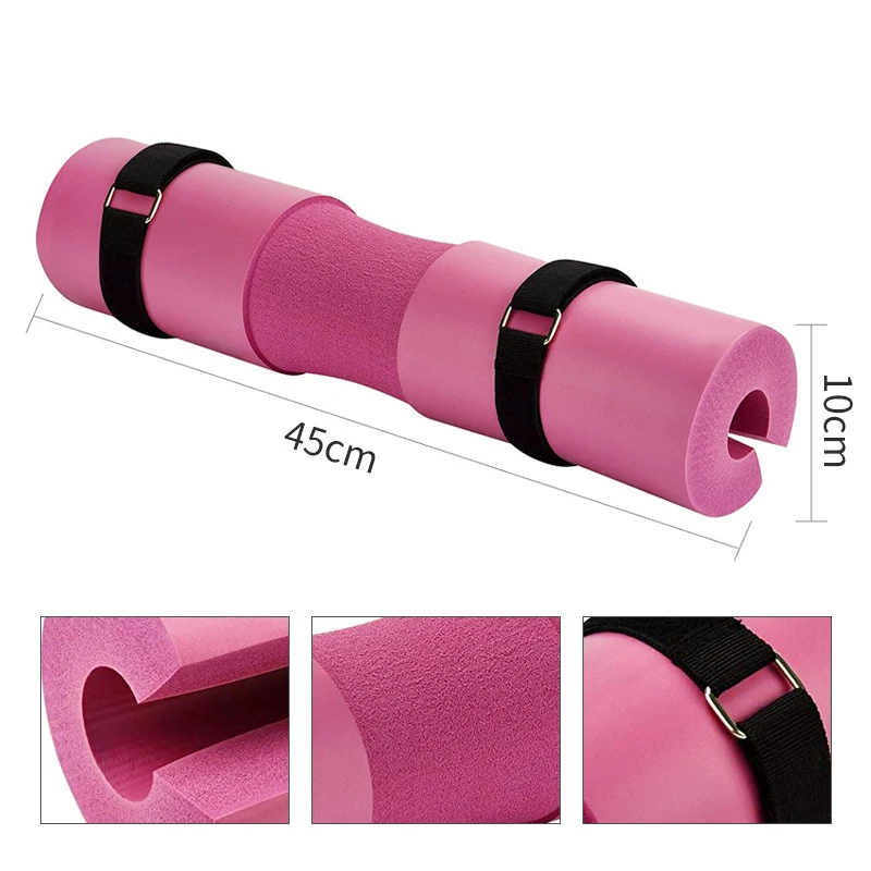 

1PC Barbell Pad Pull Up Squat Weight Lifting Foam Neck Shoulder Protector Pad Gripper Fitness Gym Pads