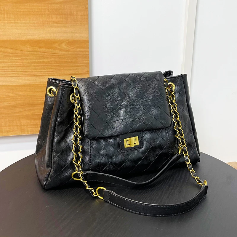 

High Quality Women Pu Leather Shoulder Bag Fashion Designer Ladies Messenger Bags New Luxury Female Large Capacity Crossbody Bag