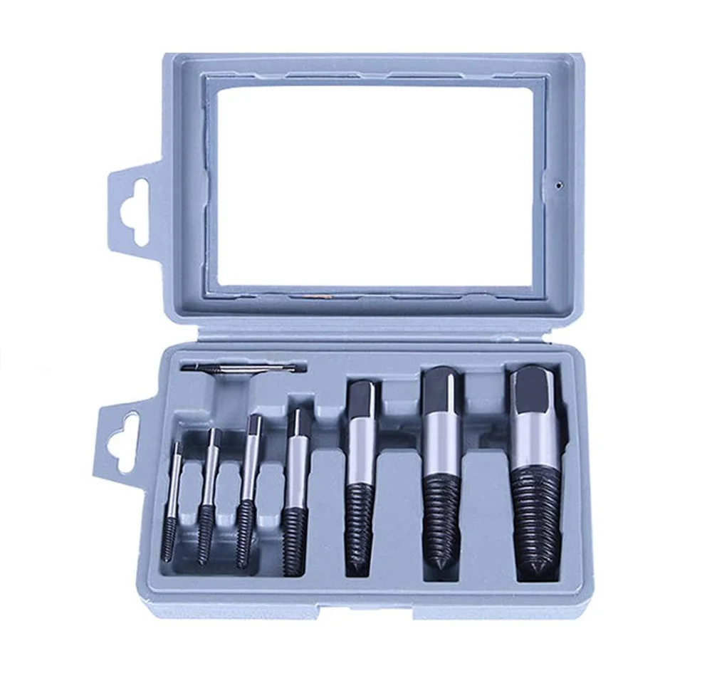8 шт. поврежденный винт сверло для извлечения набор сломанный инструмент
