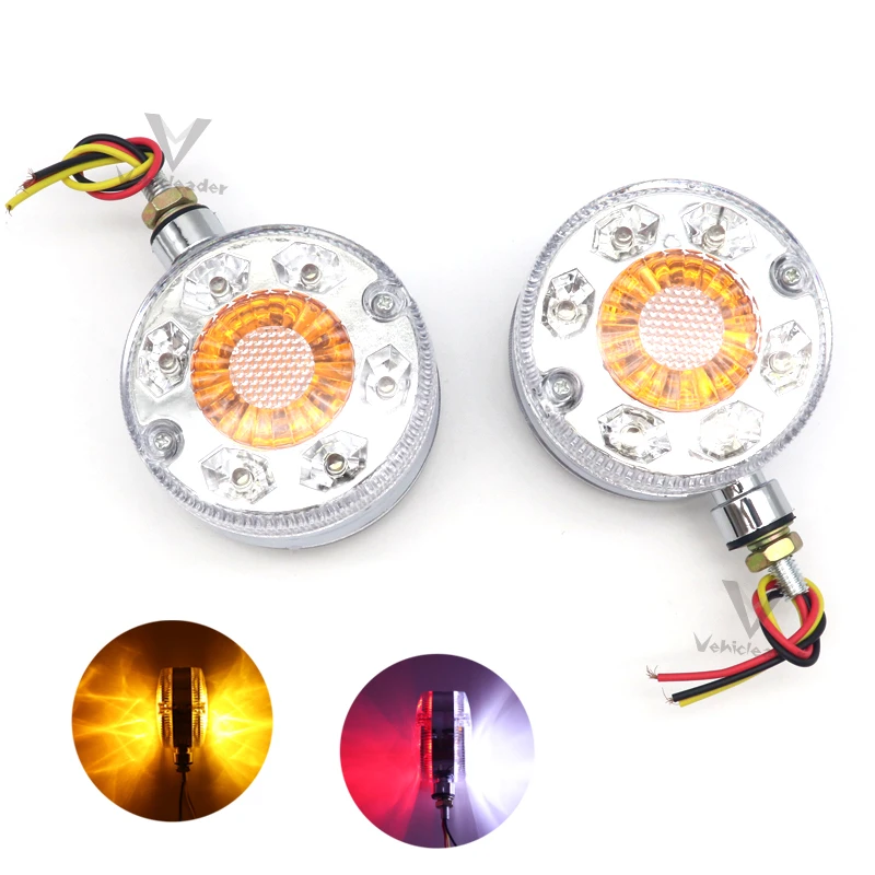 Индикатор для прицепа 2 шт. красные белые янтарные ламсветильник на крышу