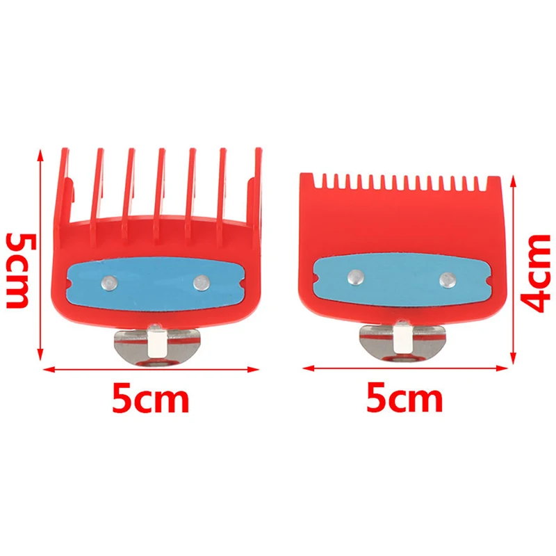 

2pcs Hair Clipper Limit Comb Guide Barber Replacement 1.5mm+4.5mm Attachment Comb Set For Professional Clipper Hair Style Tools