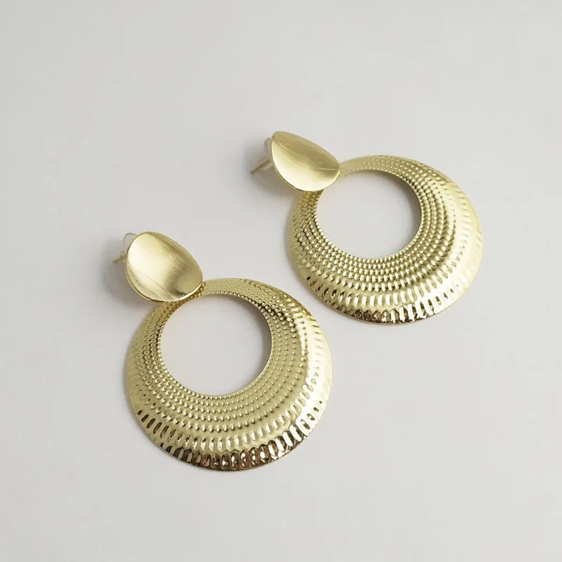 Акция 2021 настоящие серьги ювелирные изделия с пересекающимися границами модные