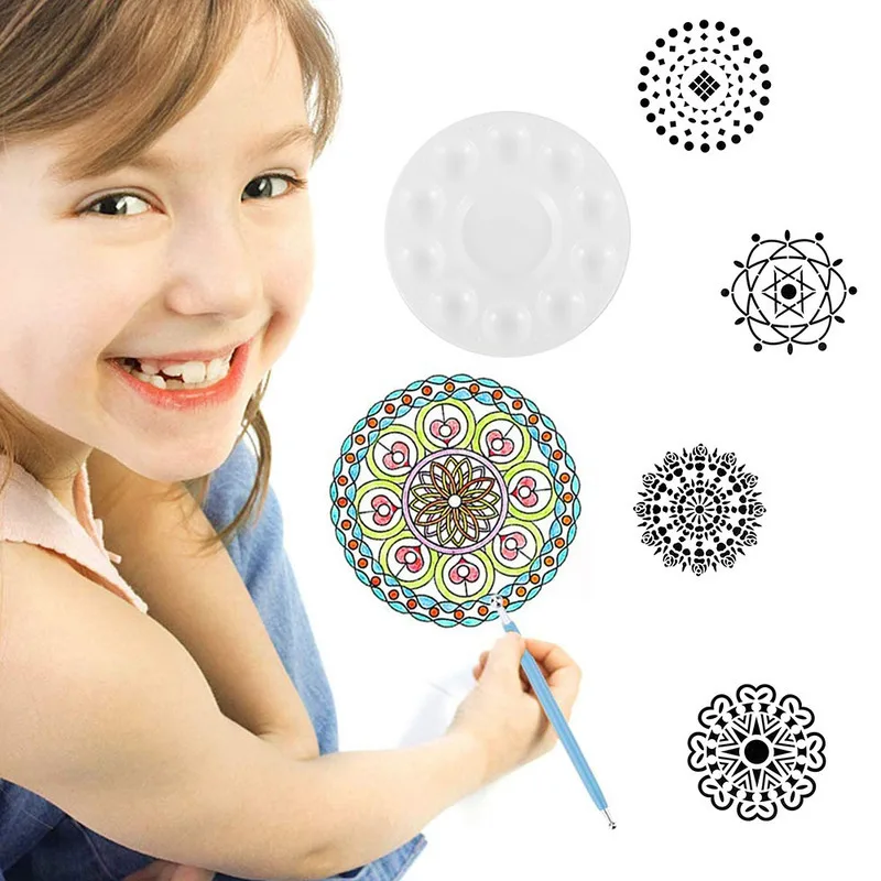 Набор инструментов для рисования мандалы 37 шт. набор украшения керамических