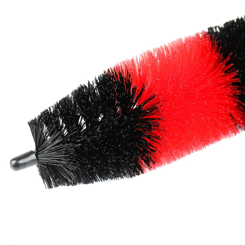 

2 Pack Master Wheel Brush, 17 Inch Long Soft Bristle Wheel Cleaning Brush Kit or Car Wheel Brush, Easy Reach Rim Tire Detailing