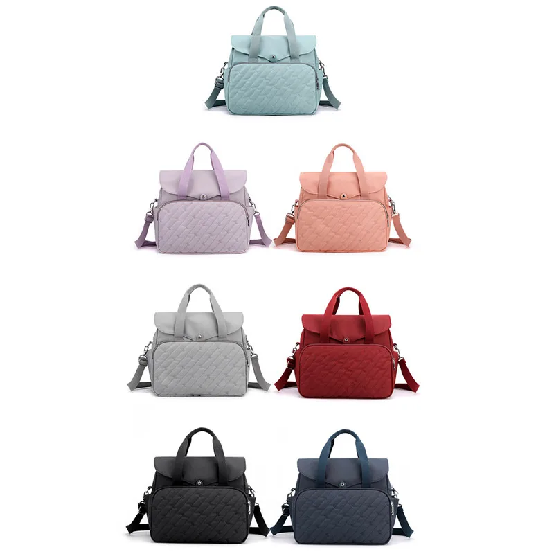 Портативная сумка для детских подгузников сумка-мессенджер подходит