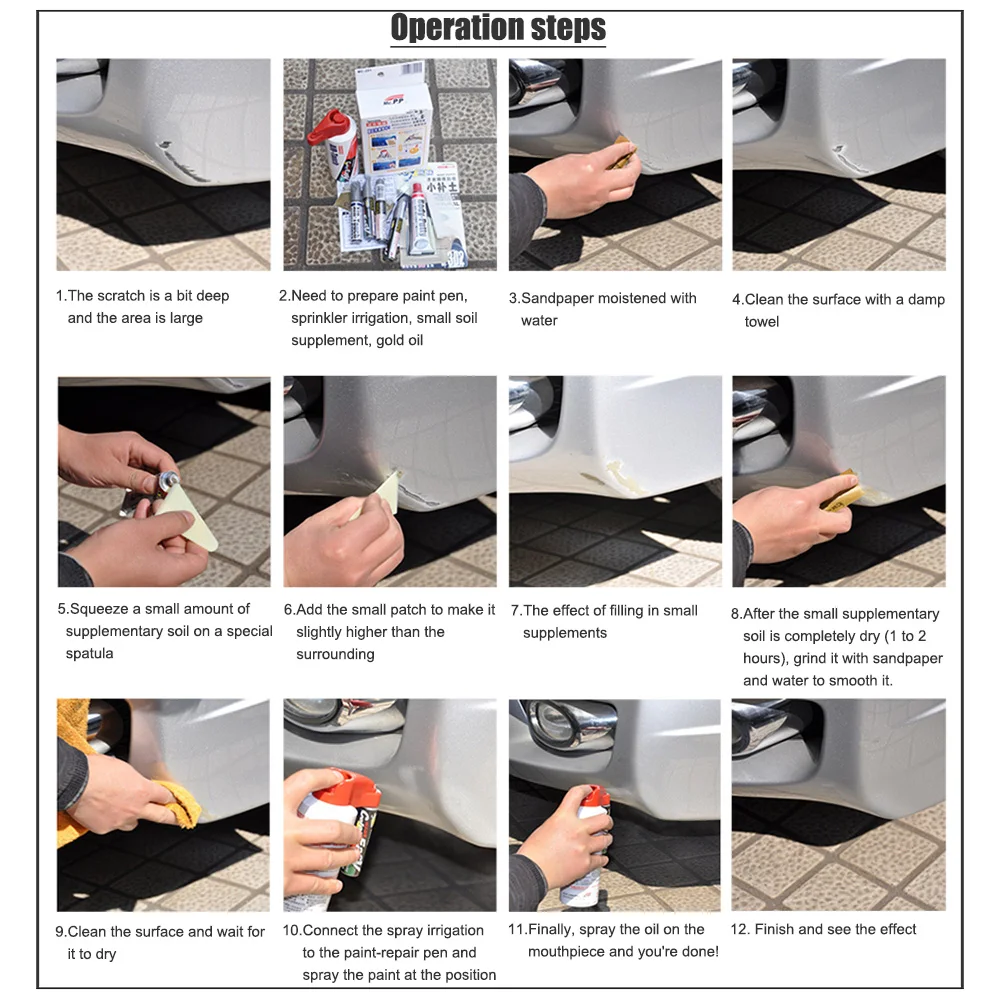 15 г Универсальный шпатлевка для кузова автомобиля наполнитель царапин средство