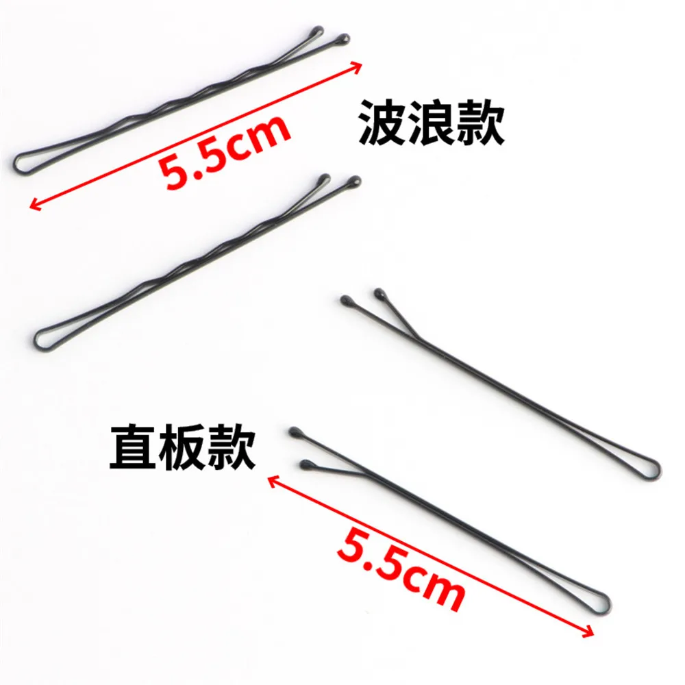 Заколка для волос маленькая черная 100 шт./лот |