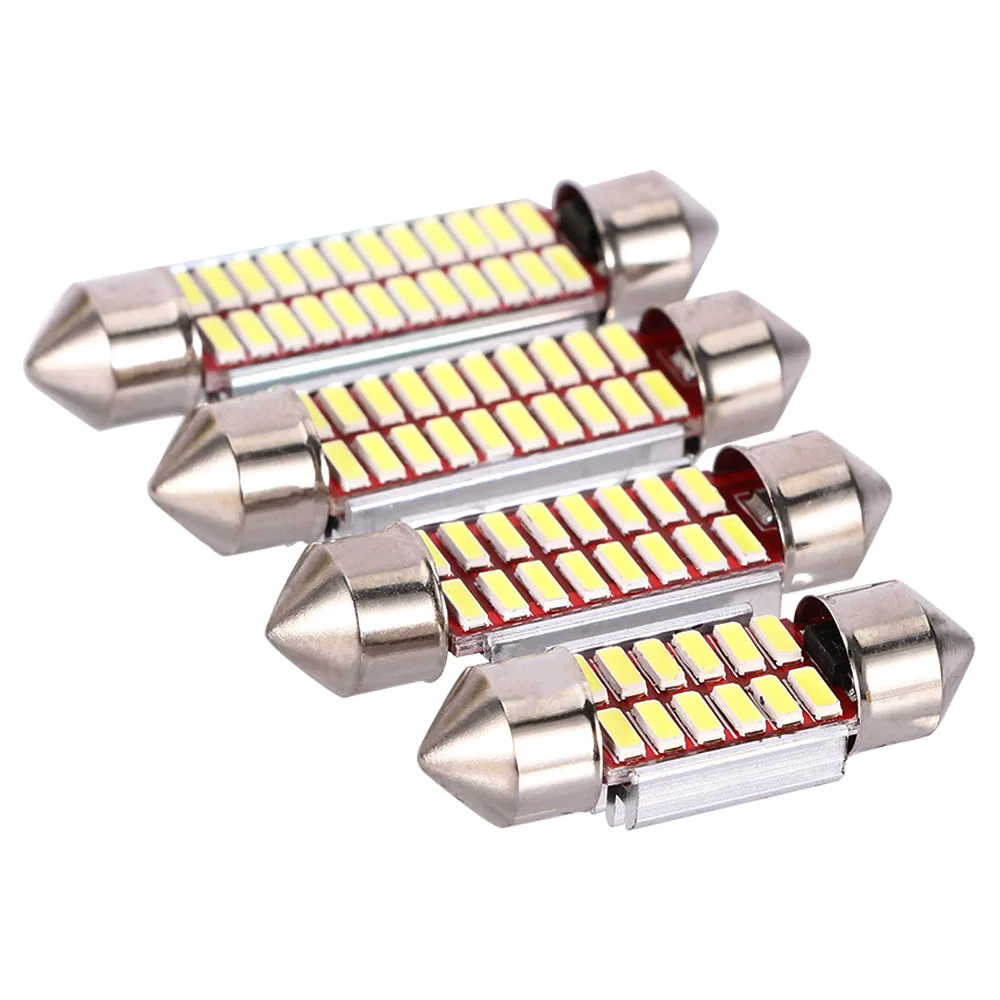 12SMD COB 16 SMD 4014 белый гирлянда двойной наконечник Автомобильный светодиодный