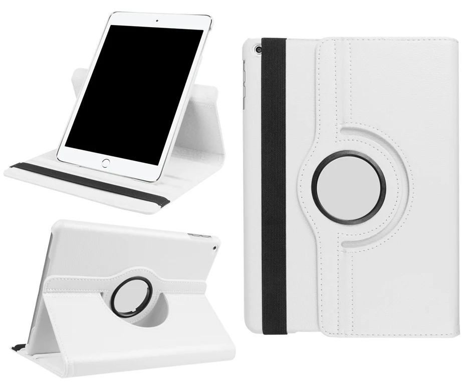 360 Вращающийся чехол для iPad 9,7 6th 5th Generation Тонкий Флип Стенд кожаный чехол для iPad 5 6 смарт-чехол для iPad воздуха 1 2 принципиально