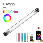 LUXCEO P7 PRO RGB лампа для фотосъемки IP6 Водонепроницаемый видеосъемка ручная Подсветка трубка ручки с приложением Управление Встроенная
