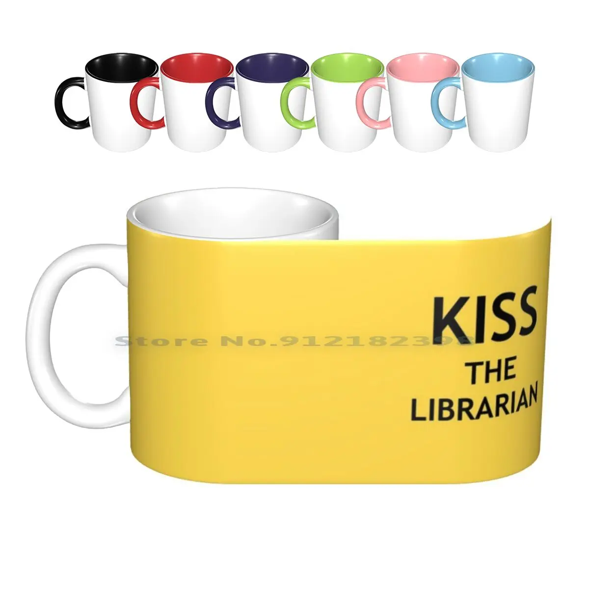 

Kiss The Librarian Ceramic Mugs Coffee Cups Milk Tea Mug Buffy Btvs Buffy The Vampire Rupert Ripper Spike William The Bloody