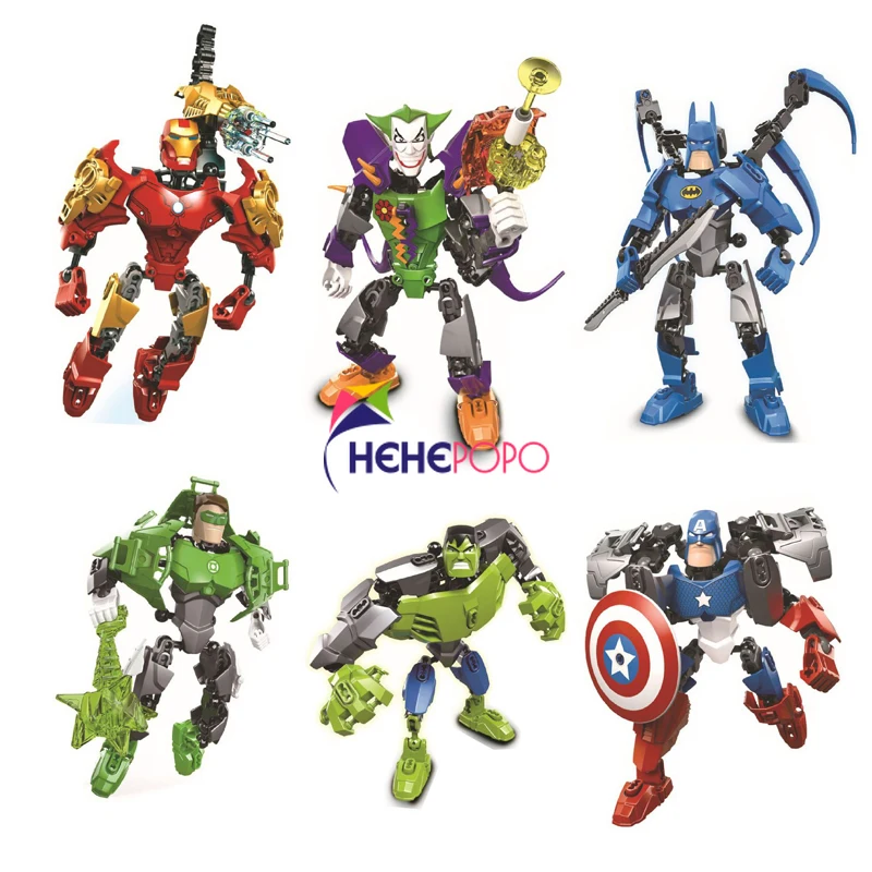 Конструктор мстители для мальчиков модель супергероя игрушка сделай сам