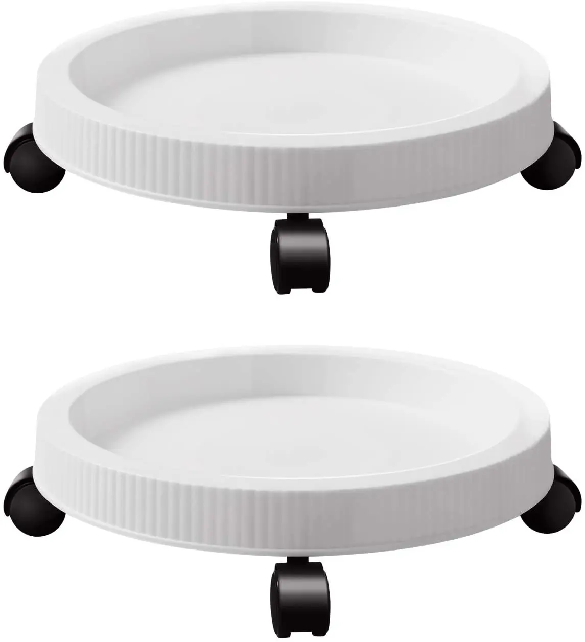 

2PACK Strawberry Planter Tray Planter Garden Tower Flower Pot Tray Indoor Outdoor Flower Pot Tray Garden Planting Container Tray