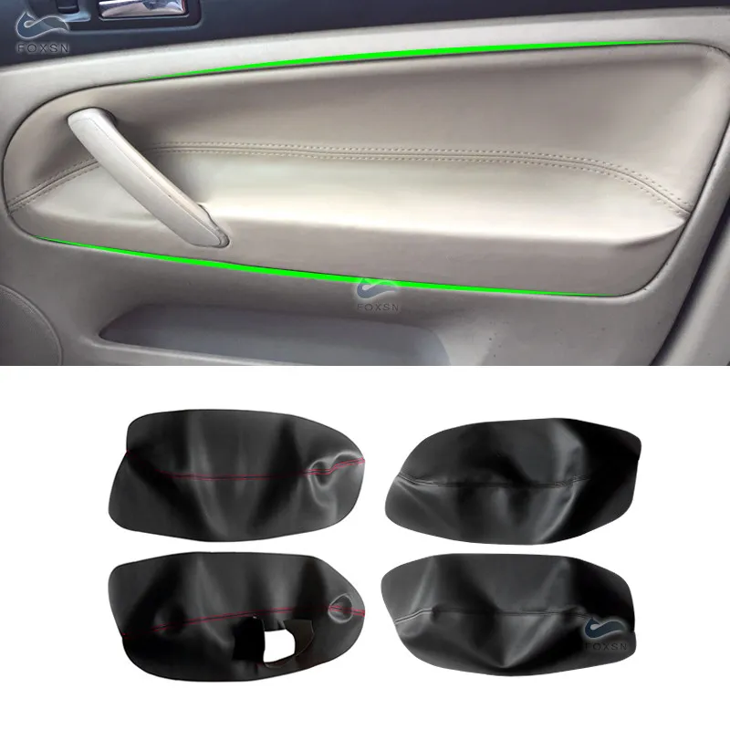 Для VW Passat B5 1998 1999 2000 2001 2002 2003 2004 2005 крышка подлокотника двери автомобиля из