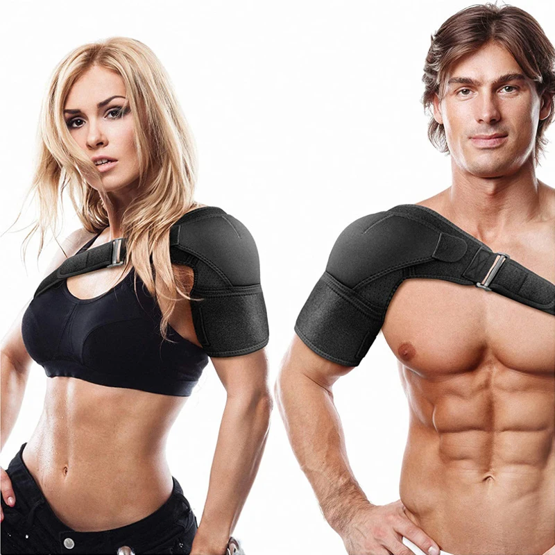 

Adjustable Sports Fitness Shoulder Straps One Shoulder Anti-strain Shoulder Strap Fixed Compression Shoulder
