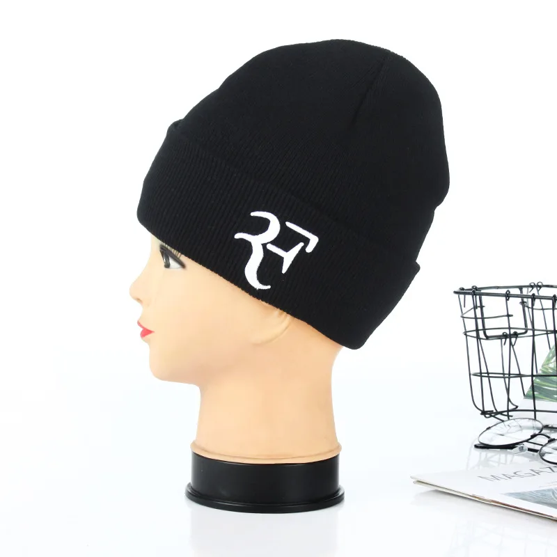 Новый Зимний взрослых унисекс женские Хлопковые вязаные головные уборы skullies