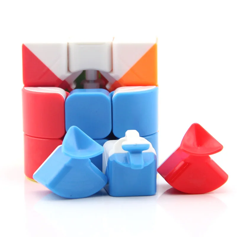 FanXin 3x3x3 цилиндрический магический куб Колонка профессиональная скоростная