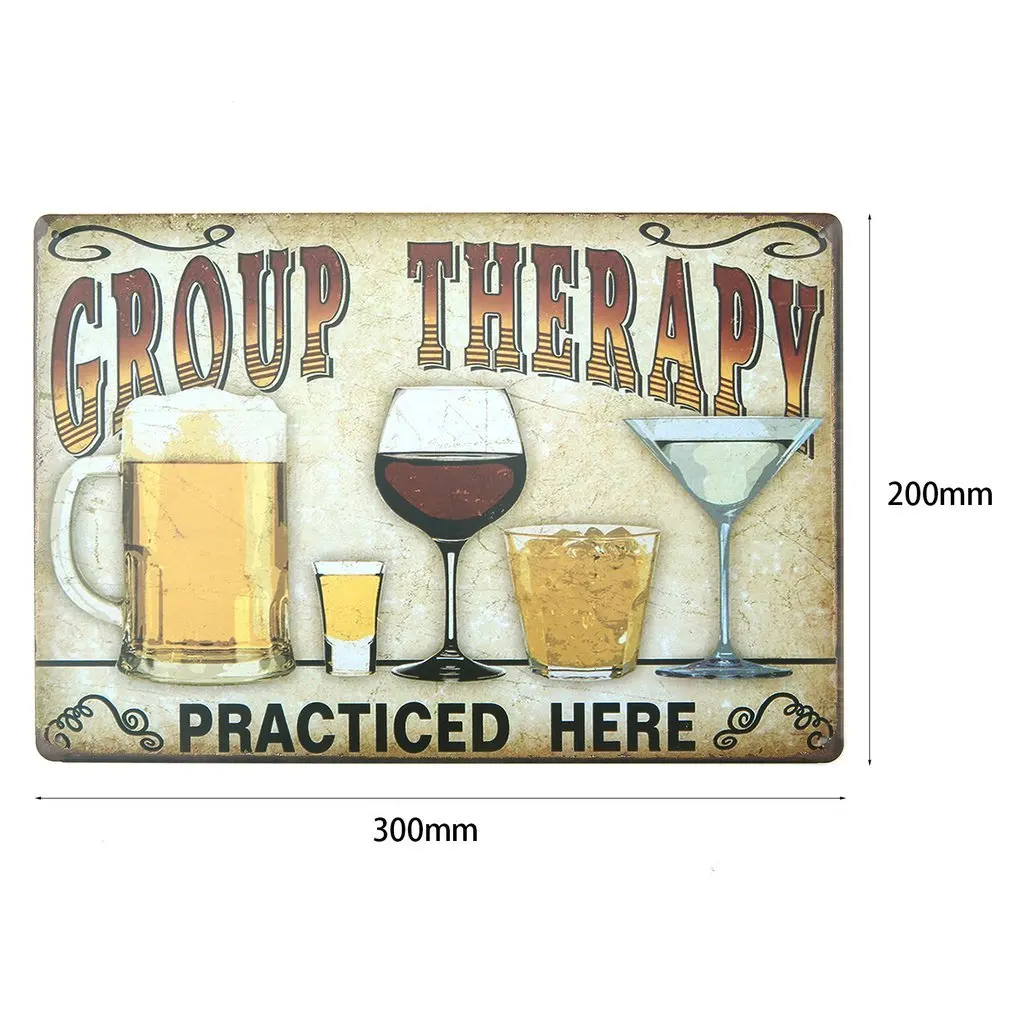 

Vintage Beer Metal Plate Painting Wall Decor for Bar Pub Kitchen Home Poster Plate Metal Signs Painting Plaque 20*30cm