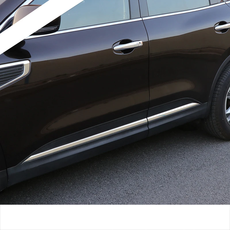 Lsrtw2017 нержавеющая сталь автомобильные молдинги на кузов для renault koleos 2016 2017 2018 2nd