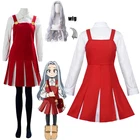 Косплей-униформа из аниме Моя геройская Академия, Season4 Eri, рог, платье, парик для носков, Женский костюм на Хэллоуин, вечеринку, головной убор