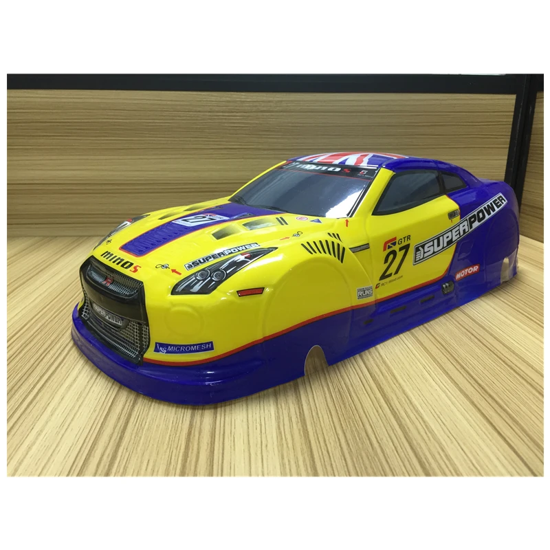 

1:10 Nissan R35 мягкий автомобильный чехол из ПВХ на дороге, дистанционное управление дрифтом на радиоуправлении, автомобильные аксессуары, автом...