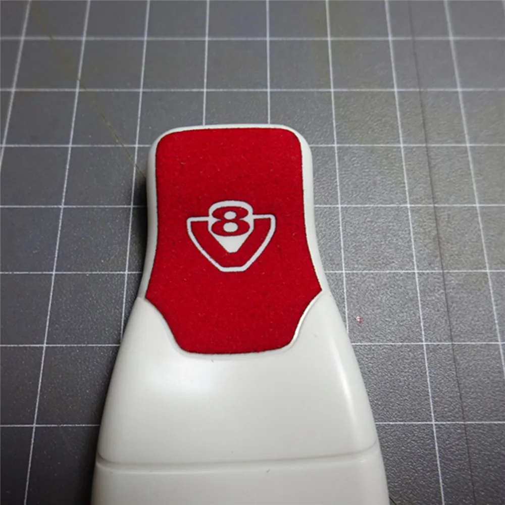 замшевые декоративные накл