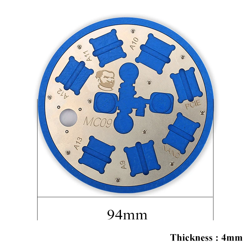 Микроскоп база датчик отпечатков пальцев ремонтная платформа для удаления клея
