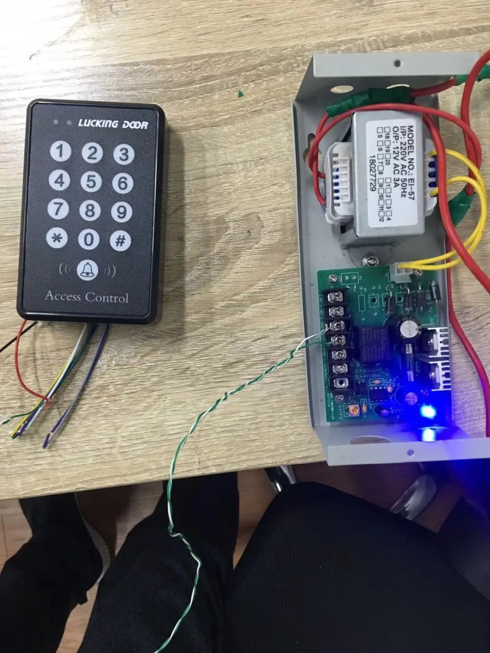 LUCKING дверь 125 кГц RFID система контроля доступа устройство безопасности RFID Близость входной двери замок клавиатура контроля доступа