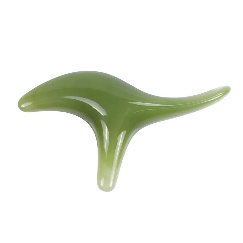 Янтарный резиновый воск треугольный массажер для ног иглоукалывание инструмент